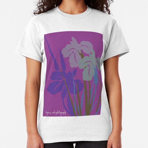 Purple Iris Trio Tokyo Classic T-Shirt