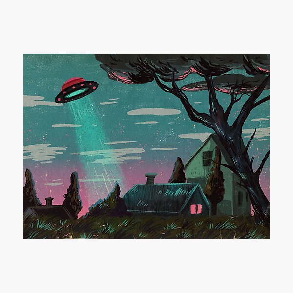 Alien Invasion Photographic Print