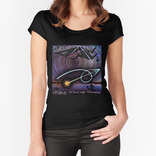 DJC - "Wake up, you're only Dreaming" Single Cover Fitted Scoop T-Shirt