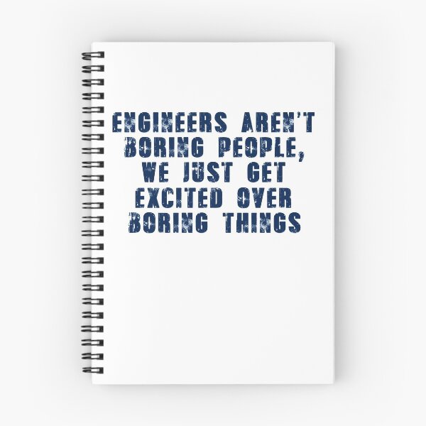 Item preview, Engineers Aren't Boring designed and sold by Visualsplendors.