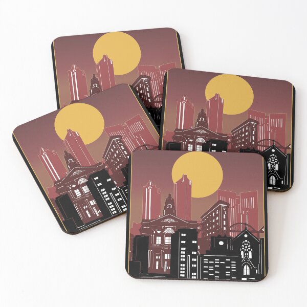 Item preview, fort worth skyline designed and sold by BekimART2.