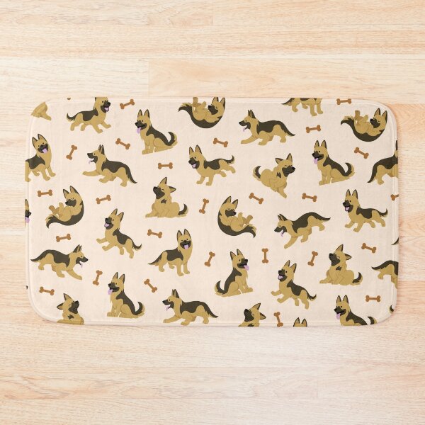 Item preview, Adorable German Shepherd Cute Puppy Dog - Pattern designed and sold by BrianSmith84.