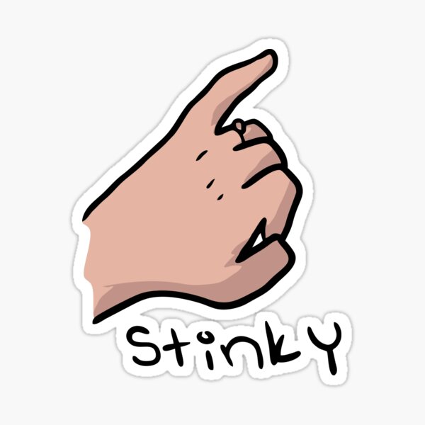 Stinky Sticker