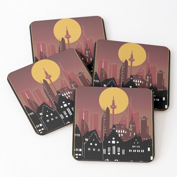 Item preview, frankfurt skyline designed and sold by BekimART2.