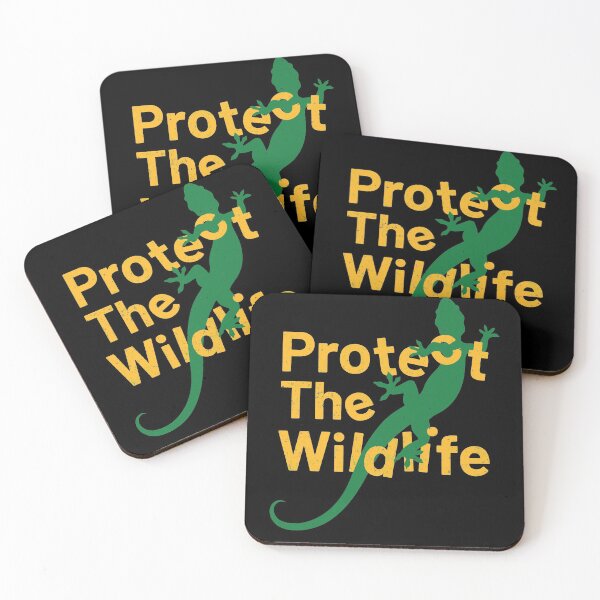 Item preview, Protect the wildlife Rescue animals designed and sold by Zagach Letters.