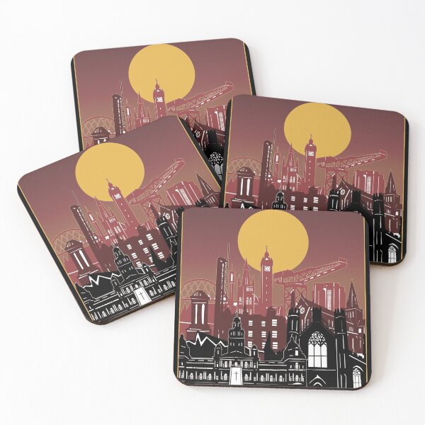 Item preview, glasgow skyline designed and sold by BekimART2.