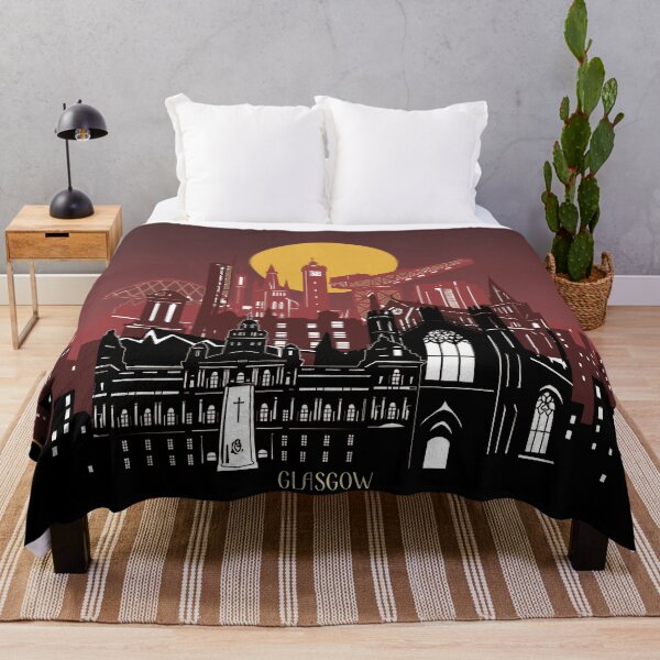 Item preview, glasgow skyline designed and sold by BekimART2.