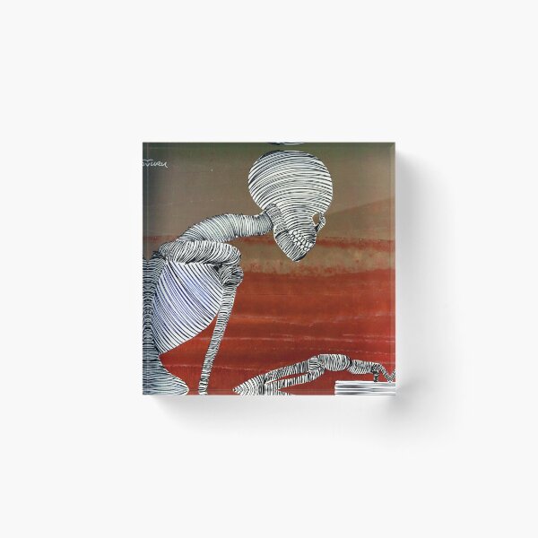 Item preview, Skeletal Symphony By ArtGuru 9062 - Acrylic On Paper designed and sold by Art Guru.