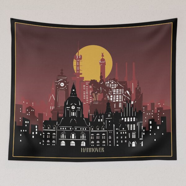 Item preview, hannover skyline designed and sold by BekimART2.