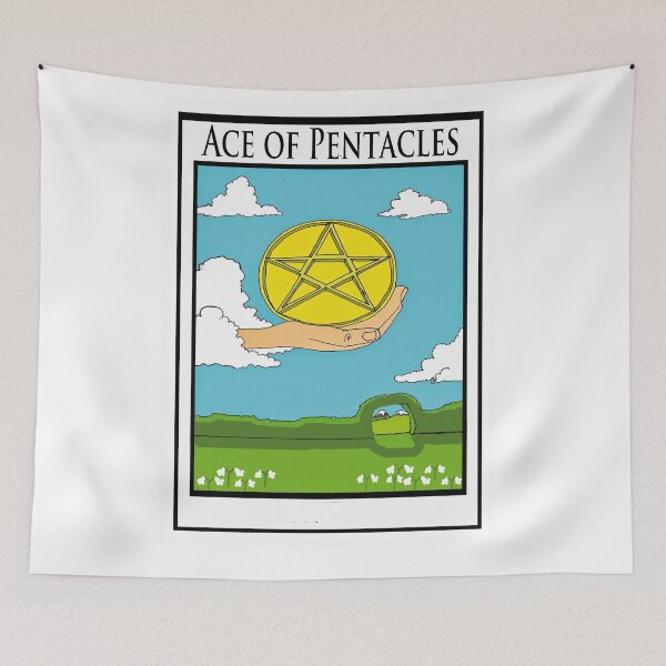 Item preview, Tarot: The Ace of Pentacles designed and sold by Paul Bridgeman.