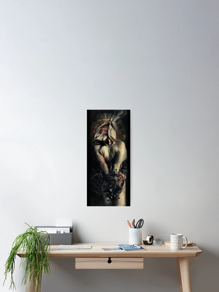 Thumbnail 2 of 3, Poster, Run Rabbit Run! designed and sold by zeroscarecrow13.