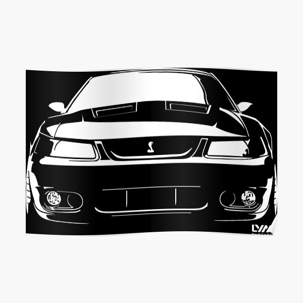 03-04 Ford Mustang Cobra Terminator Poster