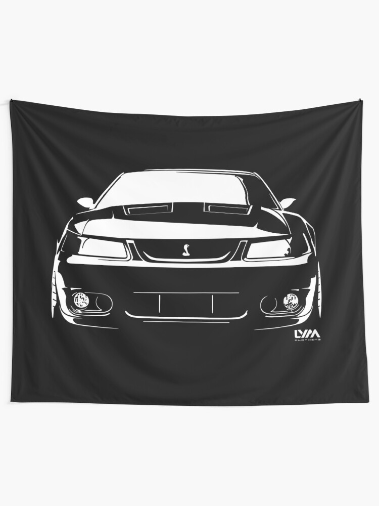 03 04 Ford Mustang Cobra Terminator Tapestry By Leaveyourmark Redbubble