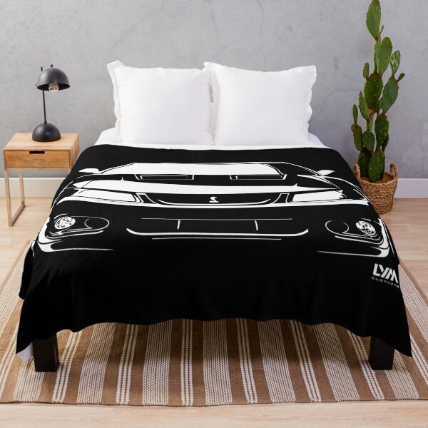 03-04 Ford Mustang Cobra Terminator Throw Blanket