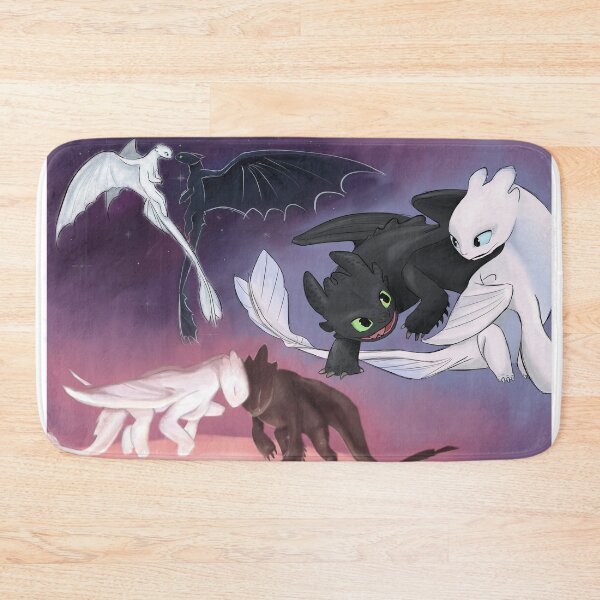 Item preview, Night and Light Fury Fanart designed and sold by JessCom1.