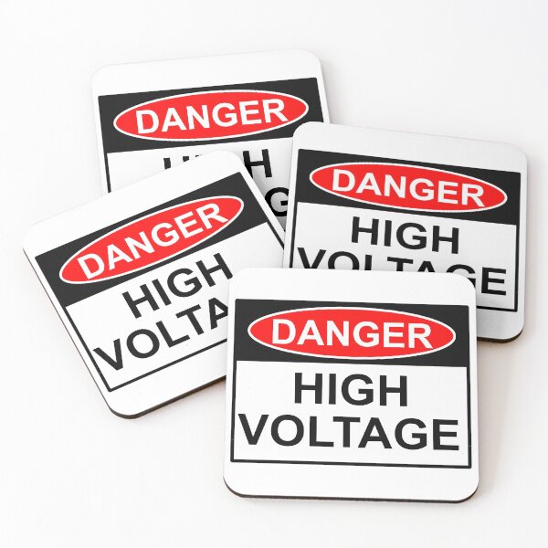 Item preview, DANGER High Voltage sign design  designed and sold by SumoShark.