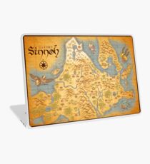 Sinnoh Karte Laptop Folie