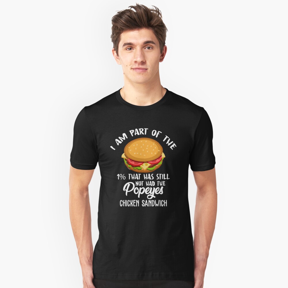 popeyes chicken sandwich shirt