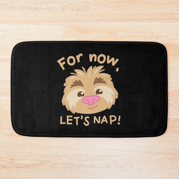 Item preview, For now, Let's NAP! cute sloth face designed and sold by jazzydevil.