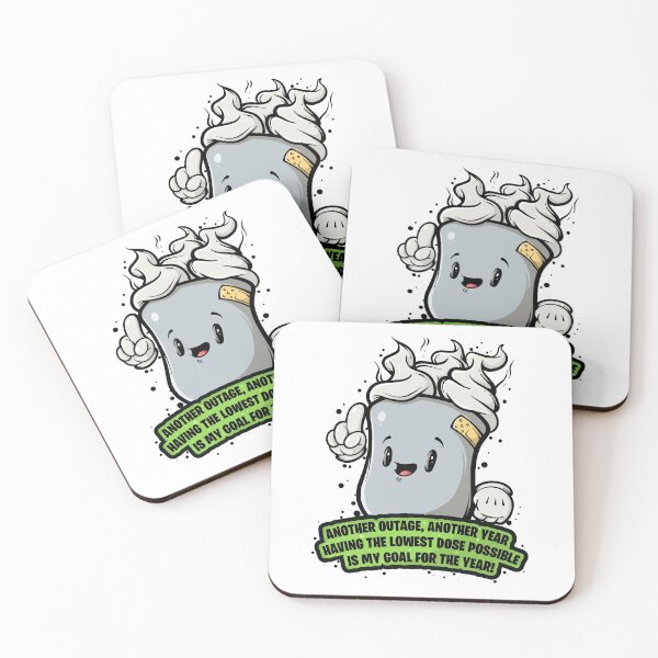 Item preview, Funny Nuclear Power Outage Refuel Low Dose Nukeworker designed and sold by swiftyspade.