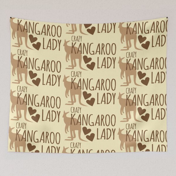 Item preview, Crazy Kangaroo lady designed and sold by jazzydevil.