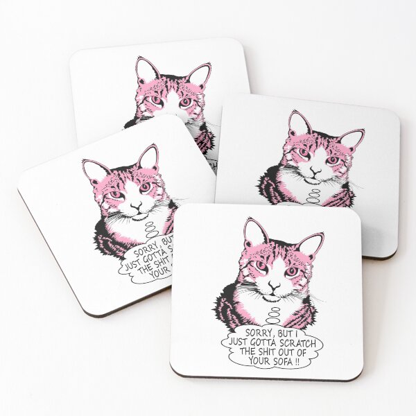 Item preview, Cat to Human - "Gotta Scratch the Shit Out of Your Sofa" designed and sold by JohnnyMacK.