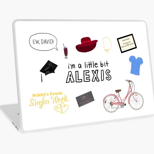 Ich bin ein bisschen Alexis Laptop Folie