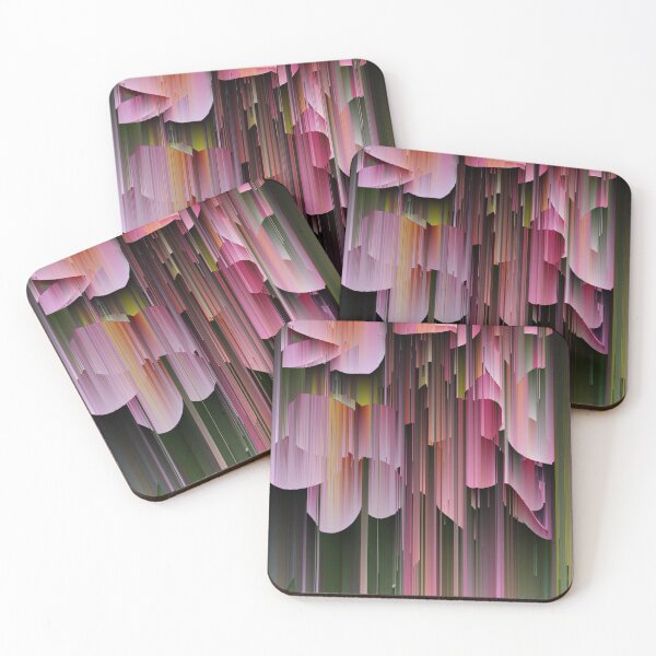 Item preview, Glitched Frangipanis designed and sold by JillyBeanDesign.
