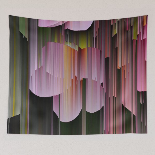 Item preview, Glitched Frangipanis designed and sold by JillyBeanDesign.