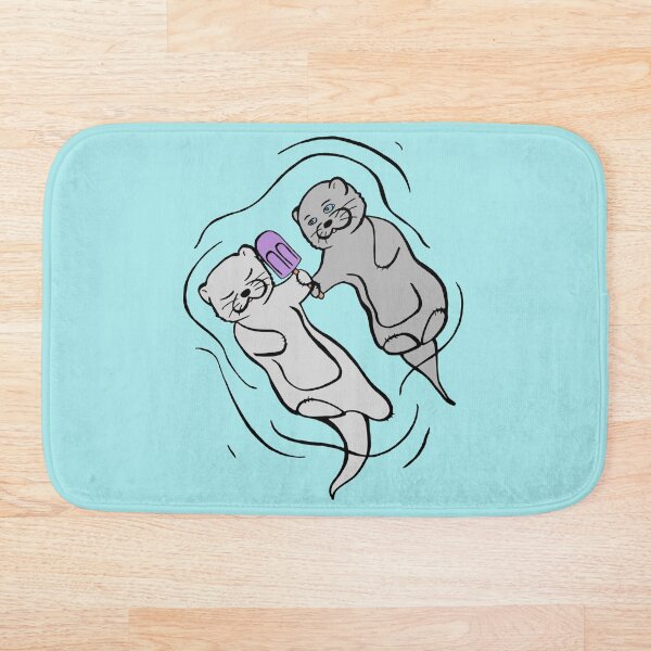 Item preview, Otters Holding Hands, Wait, That's a Popsicle designed and sold by Otter-Grotto.