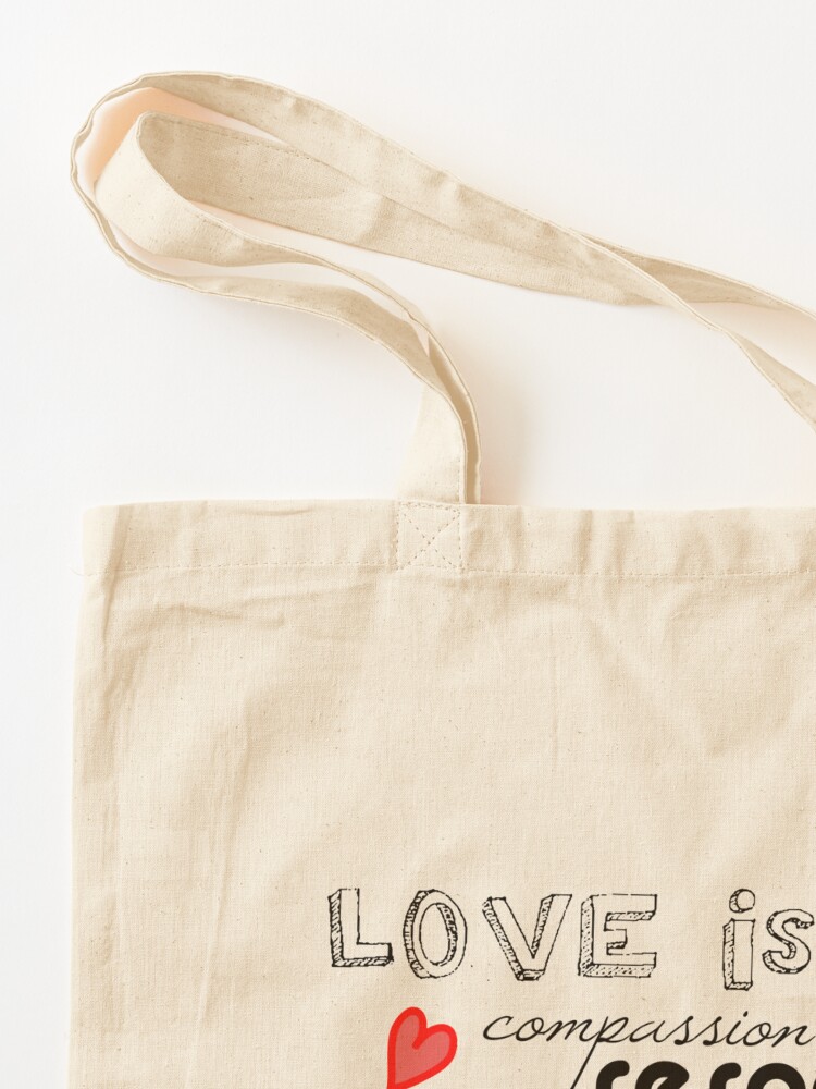 Alternate view of Love is... Tote Bag