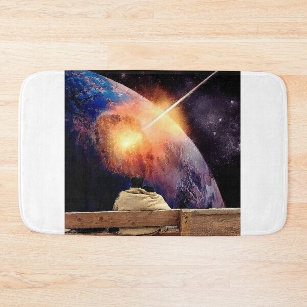 Item preview, End of the world, Earth Impact- Oil and Impressionism art designed and sold by Scott Bradley Musgrave.