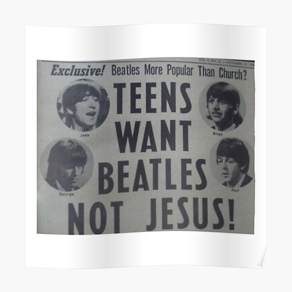 teen want beats not jesus Poster