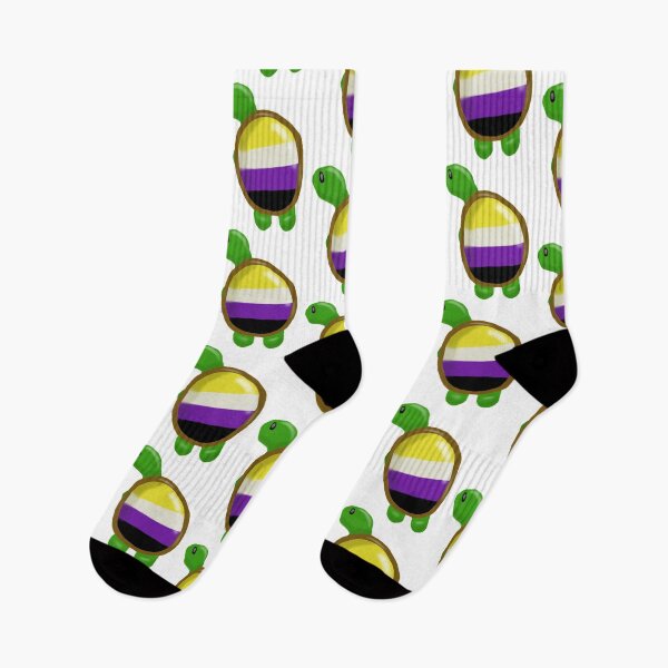 Item preview, NonBinary - Queer Turtle Power designed and sold by AwkwardTurtleaf.