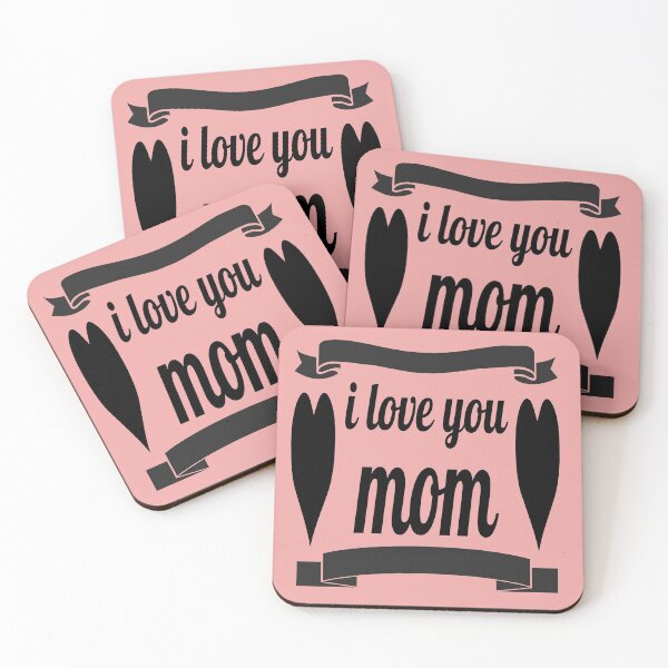 Item preview, I love you mom designed and sold by FreeRangeWolf.