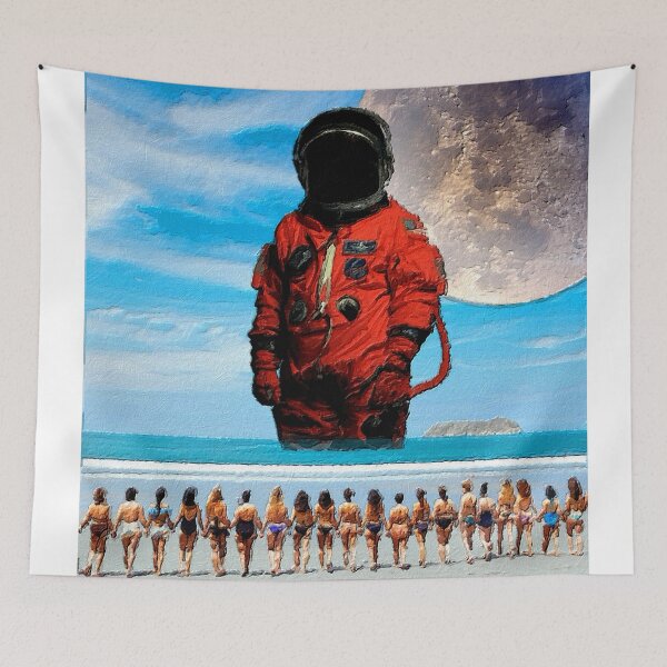 Item preview, Space Landing- The Ladies love a man in uniform designed and sold by Scott Bradley Musgrave.