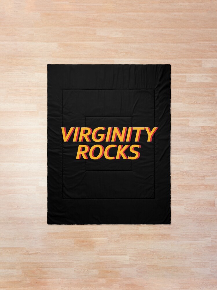 Alternate view of Virginity Rocks Comforter