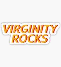 Virginity Rocks Sticker