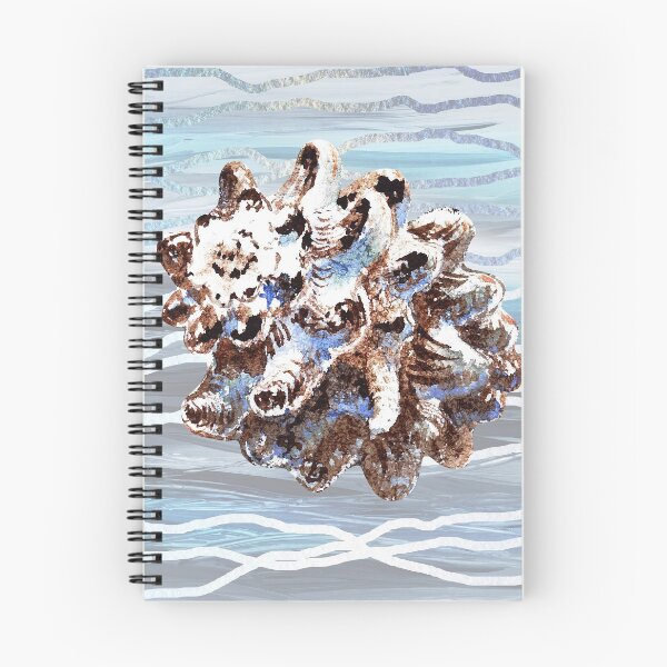 Item preview, Seashell Teal Blue Beach House Painting Decor VI designed and sold by Irina Sztukowski.