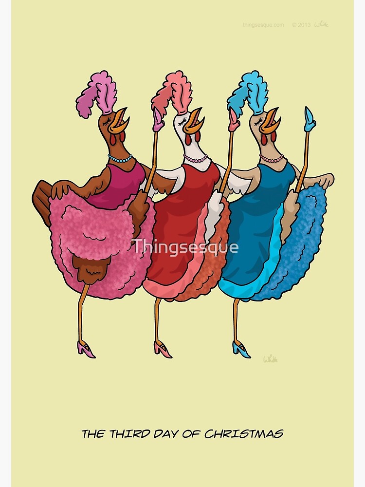 3 french hens t shirt