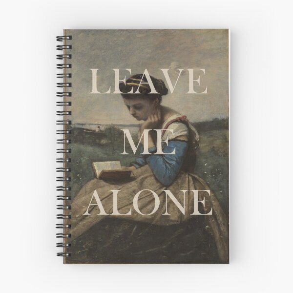 Item preview, Leave Me Alone - A Woman Reading by Camille Corot designed and sold by aleyna22.
