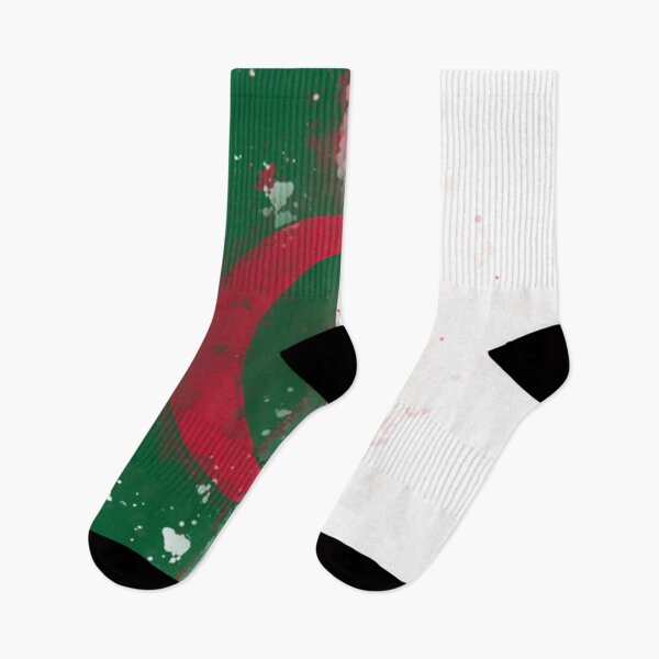 Item preview, Algeria Grunge Flag designed and sold by HomeLivingCo.