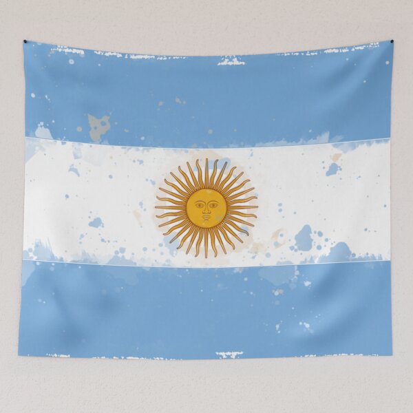 Artikelvorschau, Argentinien Grunge Flagge entworfen und verkauft von HomeLivingCo.