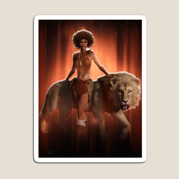 Leo (Female) Magnet