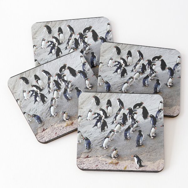 Item preview, Snares Crested Penguins  designed and sold by Carole-Anne.