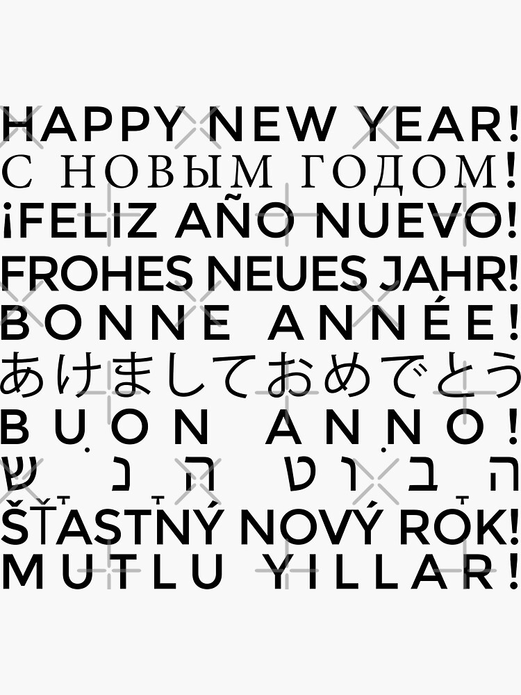 happy-new-year-in-different-languages-sticker-for-sale-by-drugaya