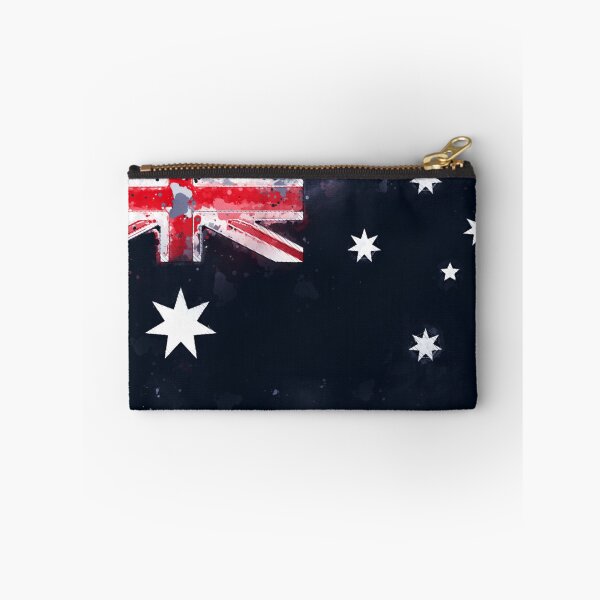 Item preview, Australia Grunge Flag designed and sold by HomeLivingCo.
