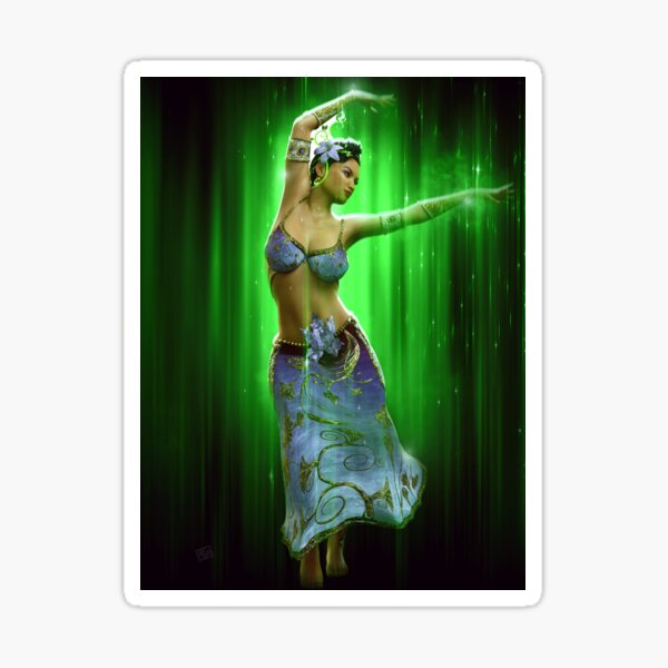 Virgo (Female) Sticker