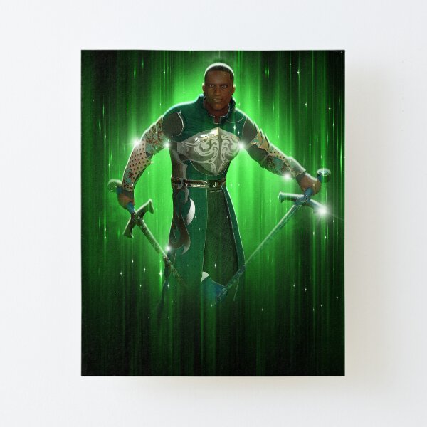 Virgo (Male) Canvas Mounted Print