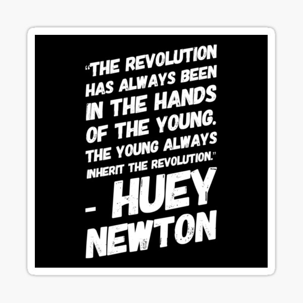 Huey Newton Stickers for Sale